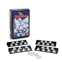 Triominos The Original Travel Tour Edition (Scatola in Latta) (1 pz.)
