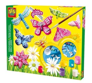SES Creative Cola e Dipingi - Farfalle (1 pz.)