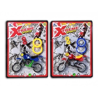 EXTREME SPORTS – MOTO DA CROSS SU SCHEDA (48 pz.)