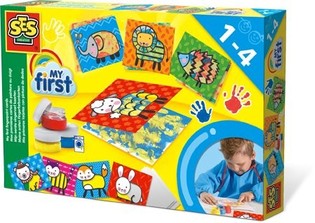 SES My First - Le mie prime schede di pittura a dita (1 pz.)