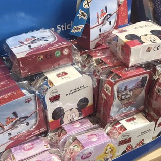 ADESIVI DISNEY MIX IN DISPENSER (48 pz.)