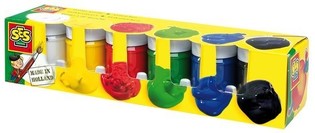 Tempera SES Creative Basic, 6x50ml (6 colori) (1 pz.)