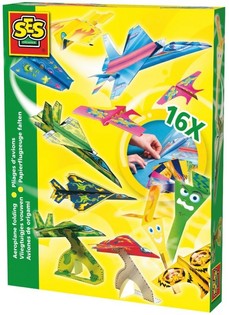 SES Aeroplani di Carta da Piegare (1 pz.)