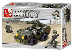 Jeep militare Sluban M38-B5800 Costruzioni (1 pz.)