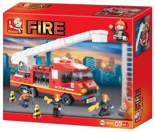 Camion dei vigili del fuoco Sluban M38-B0221 (1 pz.)