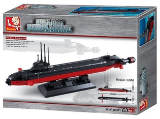 Sottomarino Nucleare Sluban M38-B0391 (1 pz.)