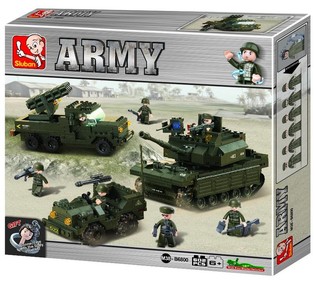 Sluban Esercito Forze di Terra Set Militare M38-B6800 (1 pz.)
