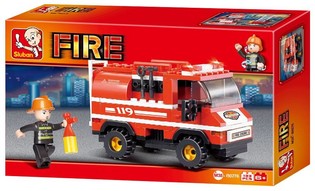 Sluban Camion dei Vigili del Fuoco M38-B0276 (1 pz.)