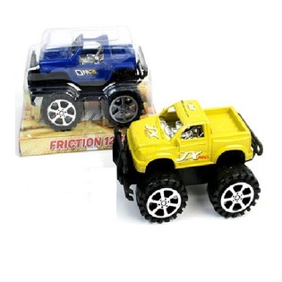 GRANDE JEEP A FRIZIONE SU BLISTER (6 pz.)