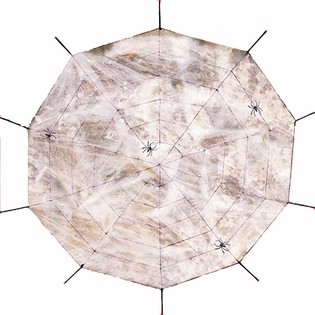 Ragnatela gigante con 4 ragni (12 pz)