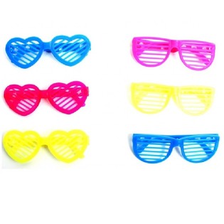 OCCHIALI DA FESTA PER BAMBINI COLORI MIX (48 pz.)