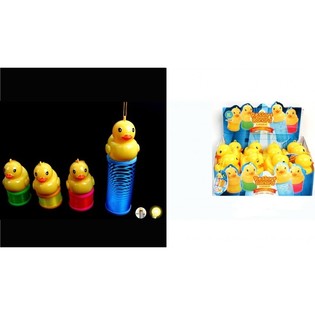 Grandi Molle Slinky Papere LED Luminose in Espositore (12 pz.)