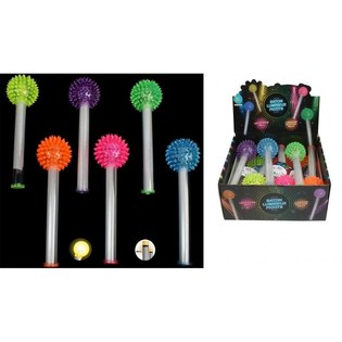 BASTONI LED PALLA APPUNTITA LUMINOSA IN ESPOSITORE (12 pz.)