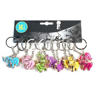 PORTACHIAVI A FORMA DI ELEFANTE (12 pz)
