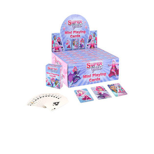 MINI CARTE DA GIOCO &ndash; MODELLO: SUPER GIRLS IN DISPLAY (24 pz.)