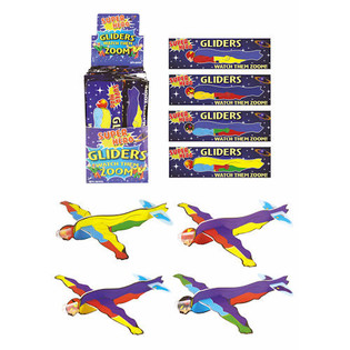 AEREI ALIANTI FIGHTER GLIDERS &ndash; MODELLO: SUPEREROI IN ESPOSITORE (48 pz.)