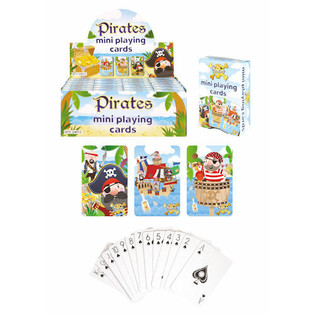 MINI CARTE DA GIOCO – MODELLO: PIRATI IN ESPOSITORE (24 pz.)