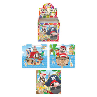Puzzle Pirati 13 x 12 cm in Display (108 pz.)