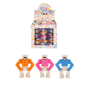 Gomme per Cancellare Modello: Grandi Robot in Display (60 pz.)