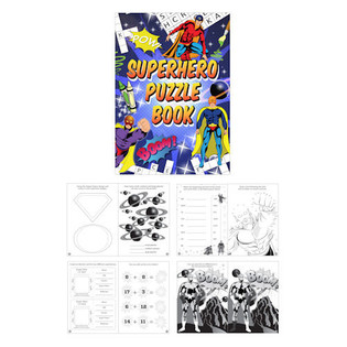 LIBRO PUZZLE SUPER EROI (48 pz)
