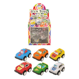 Macchinine Pull Back con Occhi per Pesca Verticale in Display (60 pz.)