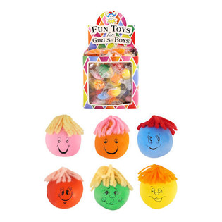 PALLINE ANTISTRESS CON FACCINE IN DISPLAY (84 pz)