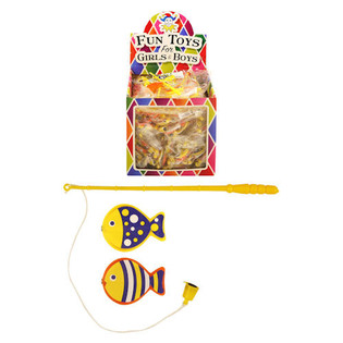 GIOCO DI PESCA MAGNETICO PER PESCA DI BENEFICENZA IN DISPLAY (72 pz)
