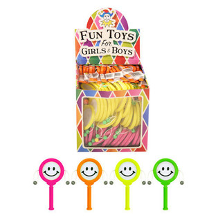 TAMBURELLO SMILEY A TORSIONE IN DISPLAY (72 pz)