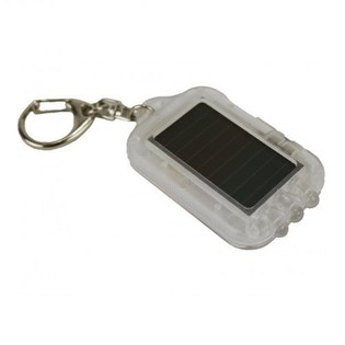 PORTACHIAVI SOLARE CON LUCE LED - TRASPARENTE (20 pz)