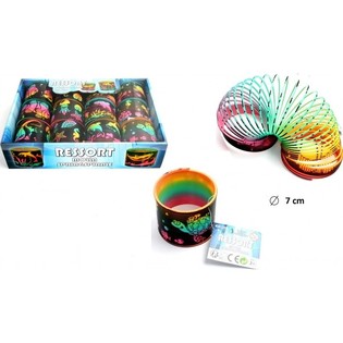 Grandi Molle Slinky Animali Marini &Oslash;7cm in Display (12 pz.)