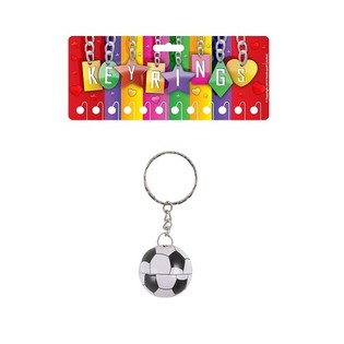 Portachiavi Calcio in Metallo (12 pz)