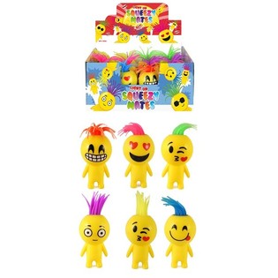 Bambole Smiley Squeezy Luminose in Display (12 pz.)