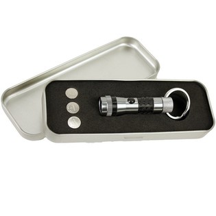 Portachiavi Torcia in Confezione Regalo (10 pz.)