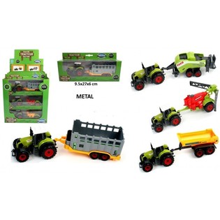 SET DI TRATTORI DIE CAST IN DISPLAY (12 pz.)