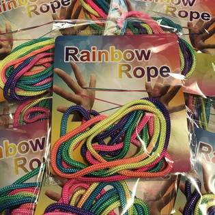 RAINBOW ROPE - Corde Arcobaleno Multicolore (12 pz.)