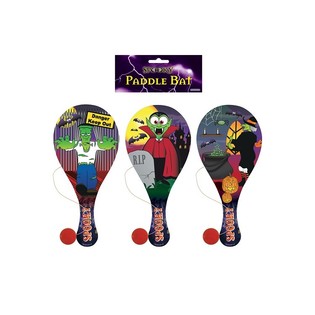 HALLOWEEN - GIOCO RACCHETTA E PALLINA CON ELASTICO (24 pz.)