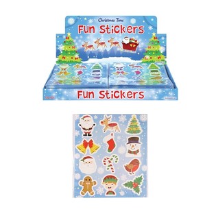 ADESIVI FUN – MODELLO: NATALE (120 pz.)