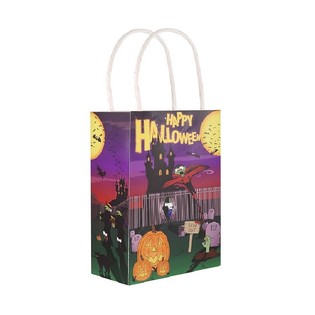 HAPPY HALLOWEEN &ndash; SACCHETTO REGALO 14x21x7 Cm. (24 pz)