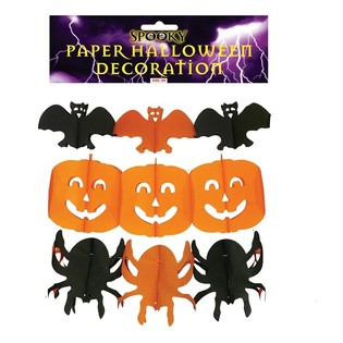 Ghirlande Decorative Halloween Miste &ndash; Lunghezza 300 cm (6 pz)