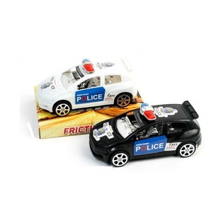 AUTO DELLA POLIZIA A FRIZIONE IN BLISTER (12 pz.)