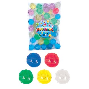 GRANDI PALLINE RIMBALZANTI MIX, Ø4,3 CM (50 pz.)