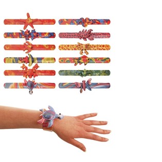 Braccialetti Slap con Animali (12 pz.)
