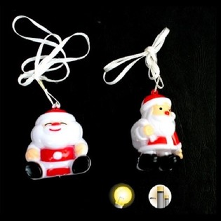 COLLANA BABBO NATALE LED LUMINOSA (48 pz)