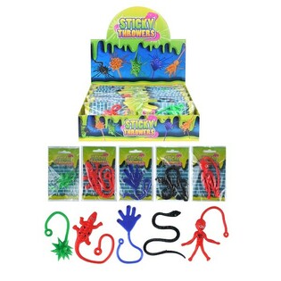 GRANDI FIGURE APPICCICOSE DA LANCIARE (48 pz.)