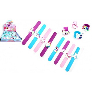 BRACCIALETTI CLIC UNICORNO IN DISPLAY (24 pz.)