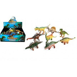 MIX DINOSAURI, CIRCA 17 CM DI ALTEZZA IN DISPLAY (16 pz.)