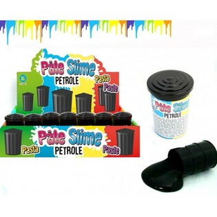 Slime Nero in Barile (80g) in Espositore (24 pz.)
