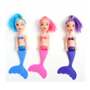 BAMBOLE SIRENA, circa 14 cm. (48 pz.)