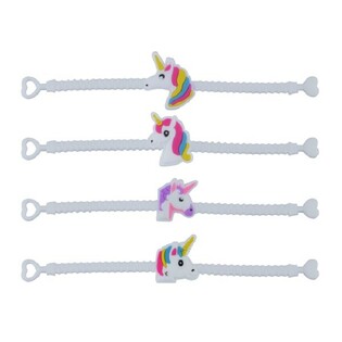 BRACCIALETTI IN SILICONE UNICORNO PER BAMBINI (100 pz.)