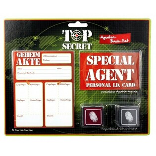 TOP SECRET &ndash; AGENTE SPECIALE, SET IMPRONTE DIGITALI (12 pz.)